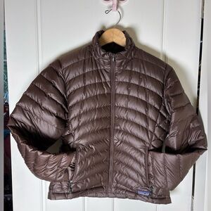 Patagonia Brown Down Puffer Jacket